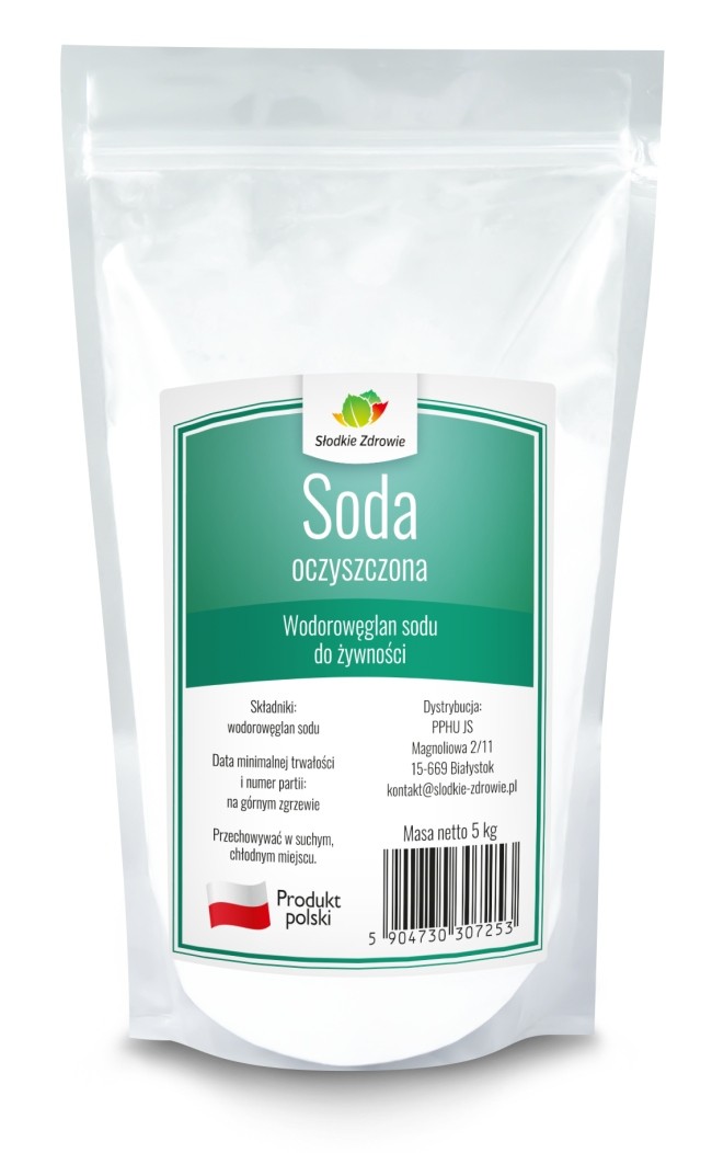 Soda oczyszczona - spożywcza polska - 5kg
